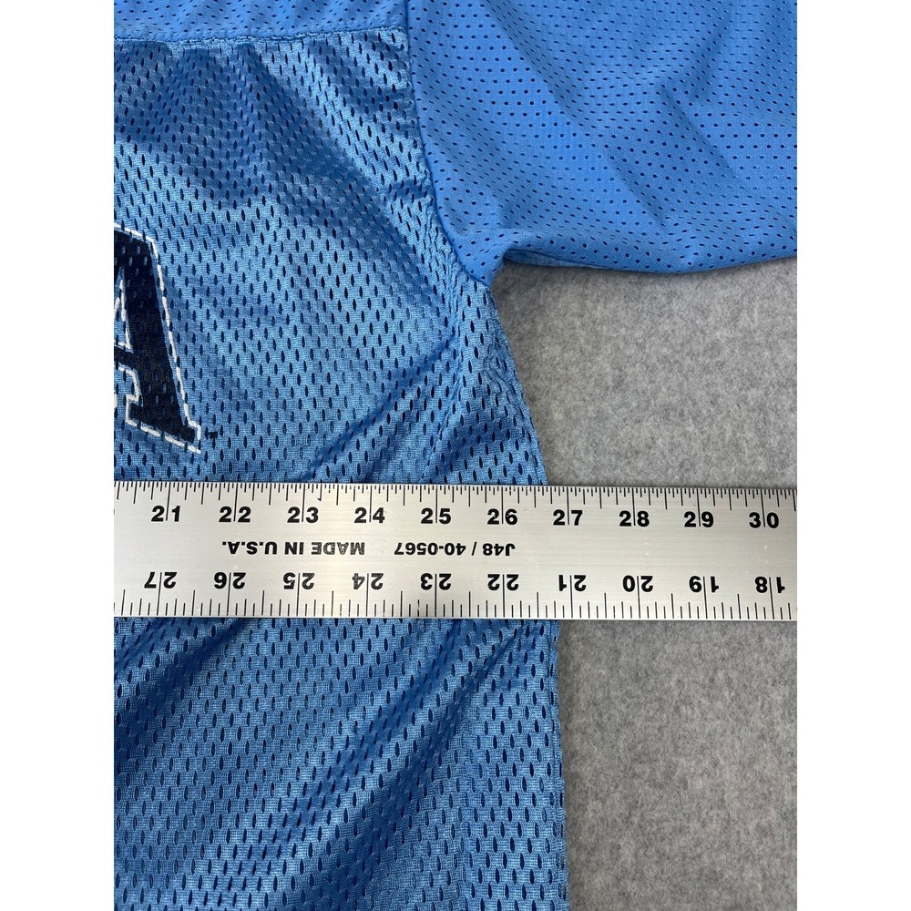 Vtg University Of North Carolina Tar Heels Football Jersey Mens XL Blue Mesh USA - Picture 6 of 9